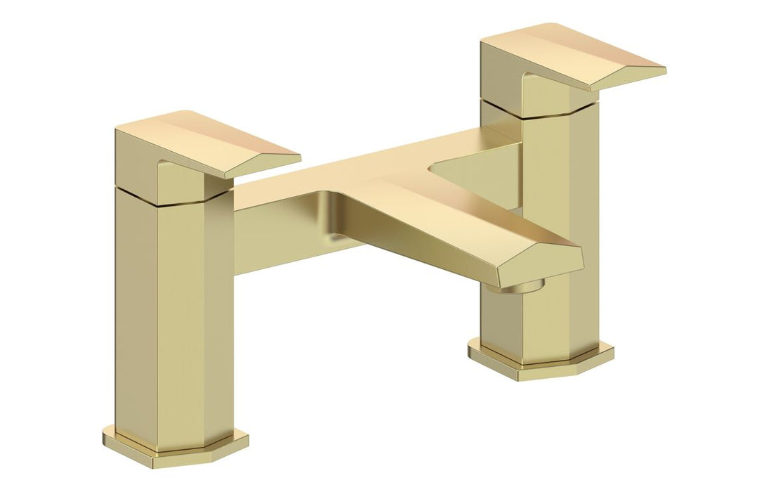 Rivora Bath Filler - Brushed Brass
