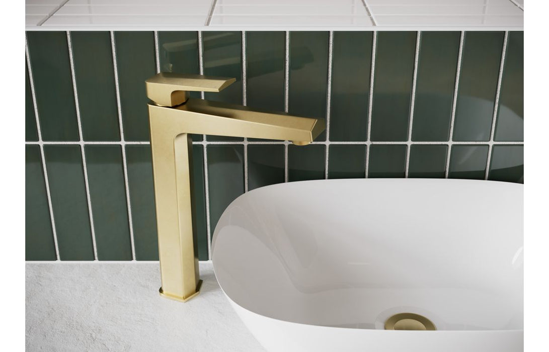 Rivora Bath Filler - Brushed Brass