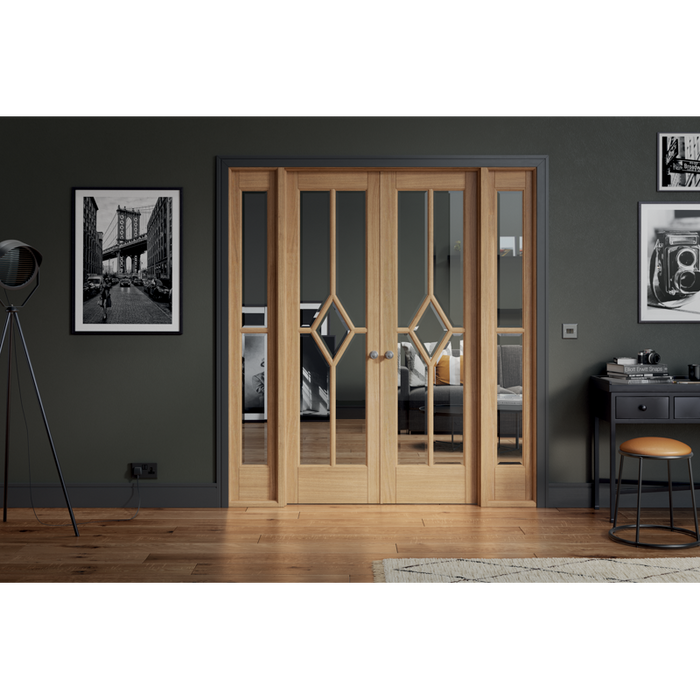 ROOM DIVIDER OAK REIMS W6