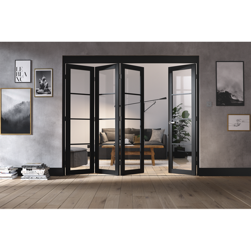 ROOMFOLD FRAME UNFINISHED OAK 3+1