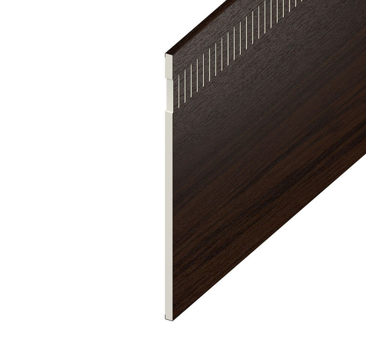Rosewood Vented Soffit Board (5m Length)