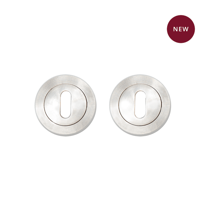 Deanta Escutcheon (Pair) Satin Nickel