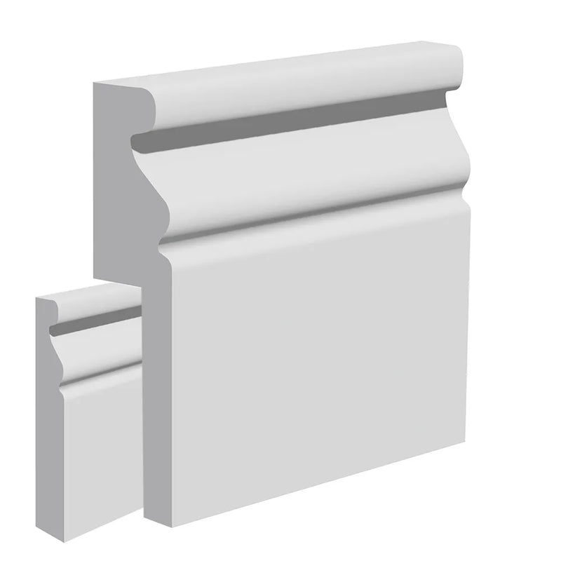 Primed Rounded Top Ogee MDF Cover Board