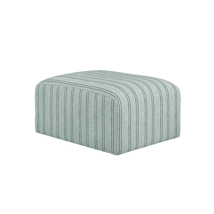 Ryder  Stripe Pouffe