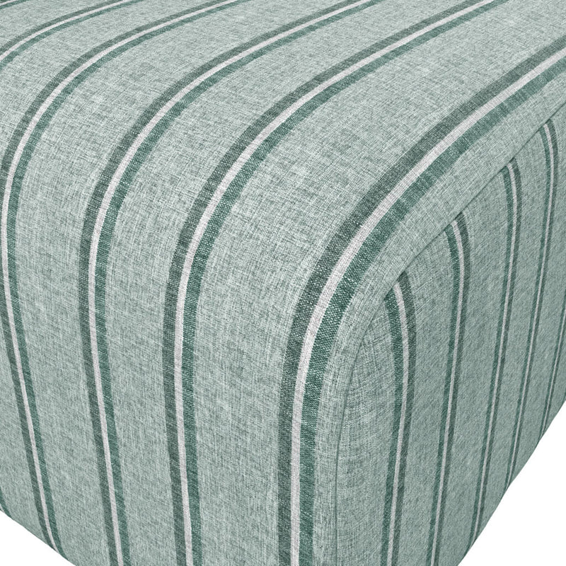 Ryder  Stripe Pouffe
