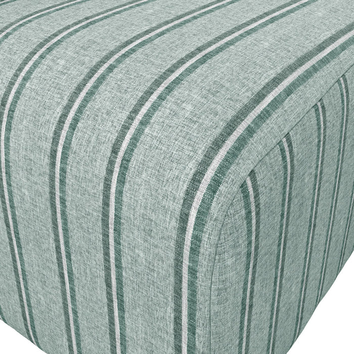 Ryder  Stripe Pouffe