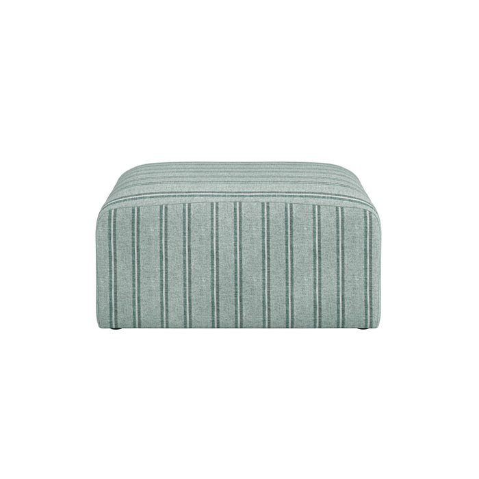 Ryder  Stripe Pouffe