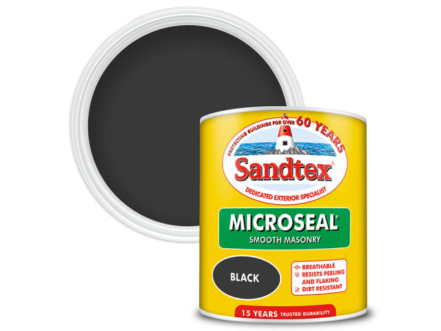 Ultra Smooth Masonry Black 1L