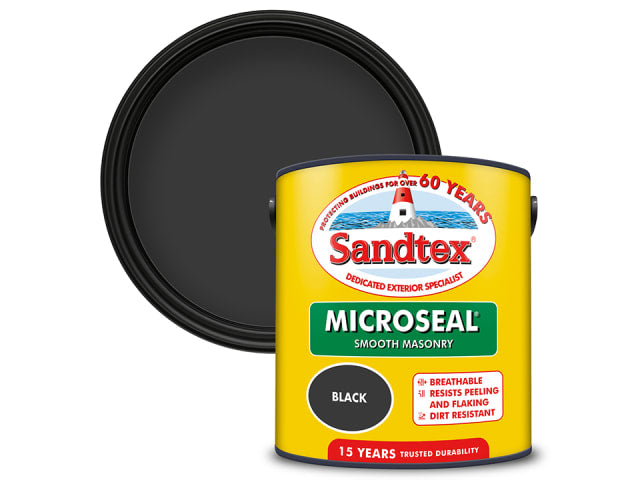 Ultra Smooth Masonry Black 2.5L 5032244