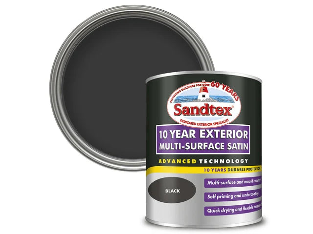 10 Year Multi-Surface Satin Black 750ml 5100989
