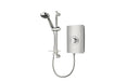 Triton Aspirante Contemporary Electric Shower - Brushed Steel