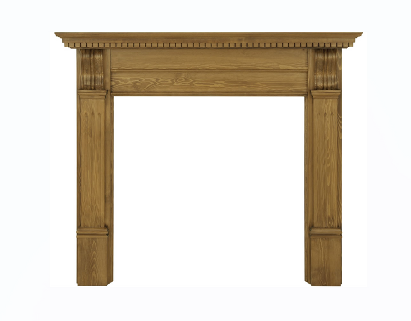 Carron Corbel Wooden Fireplace Surround