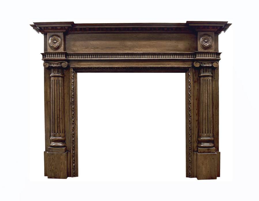 Carron Ashleigh Wooden Fireplace Surround