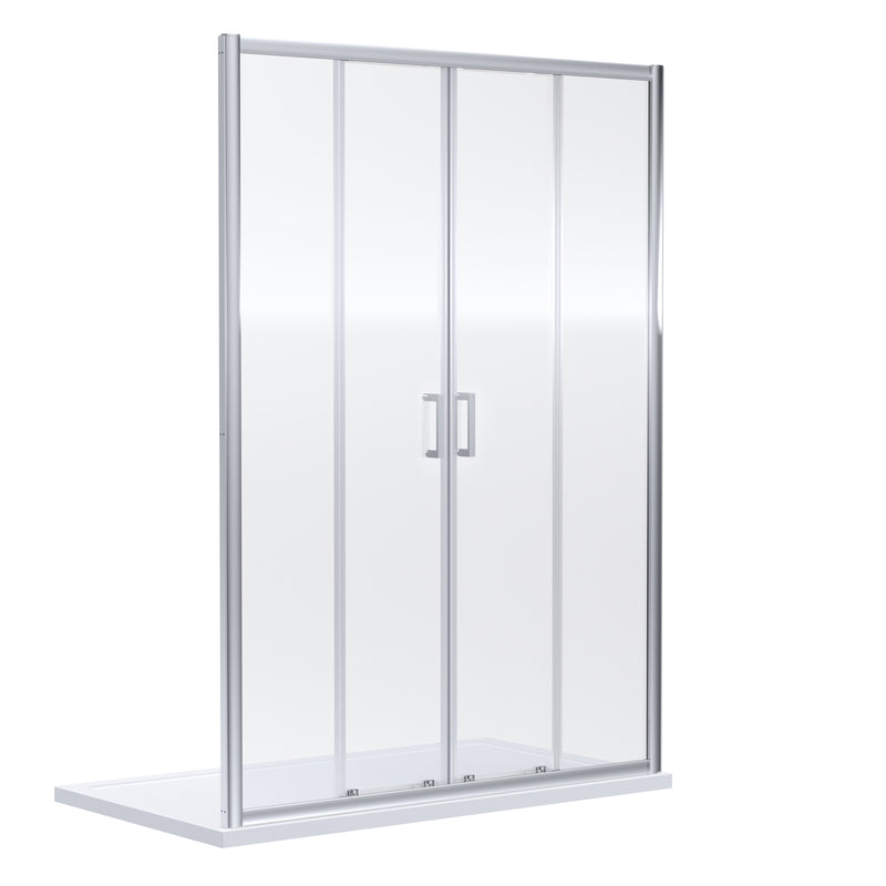 Rene 1690mm Framed Chrome Sliding Shower Door