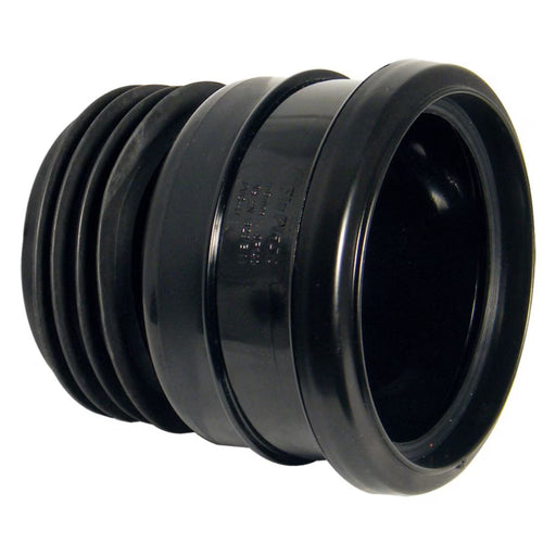 Floplast Universal Soil Pipe Connector (Black)