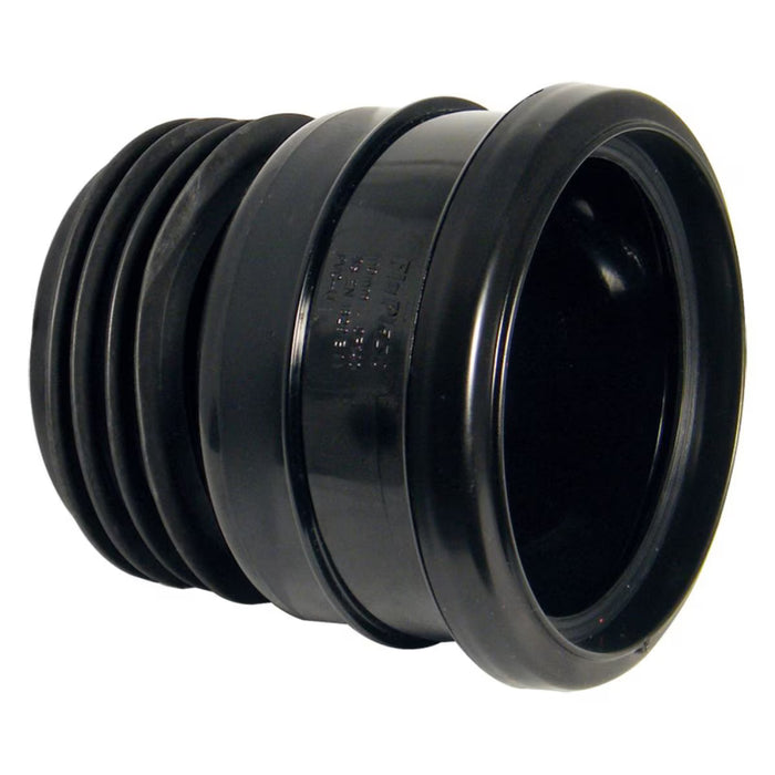 Floplast Universal Soil Pipe Connector (Black)