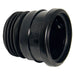 Floplast Universal Soil Pipe Connector (Black)
