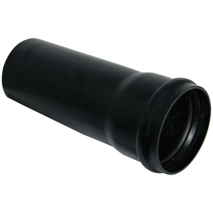 Floplast Single Socket Soil Pipe 3m (Black)