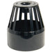 Floplast Soil Pipe Vent Cowl (Black)