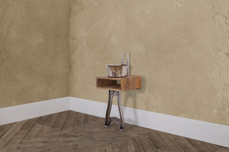 Hurlingham Copper-Nickel Round Tub Basin 366x170 Countertop Basin