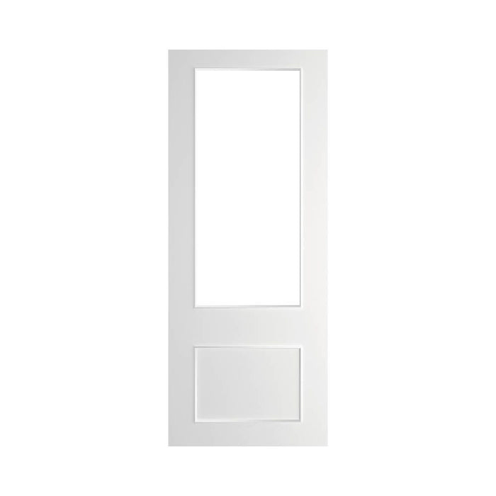 Deanta Sandringham White Primed Bevelled Glaze Door