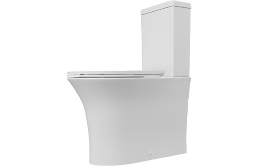 Santerre Rimless Close Coupled Fully Shrouded WC & Soft Close Seat
