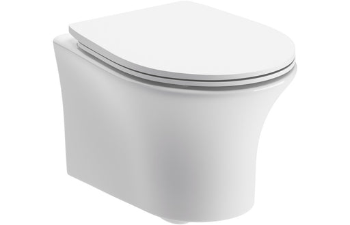 Santerre Rimless Wall Hung WC & Soft Close Seat