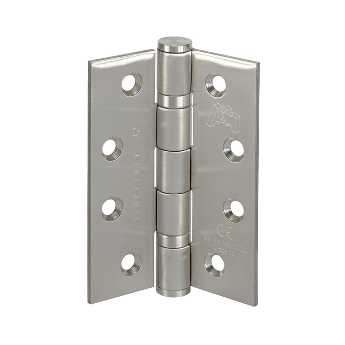 SATIN STAINLESS STEEL 4 INCH HINGE