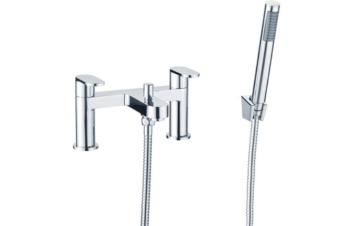 Savino Bath/Shower Mixer & Bracket - Chrome