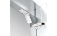 Sayuri 600mm 2 Door Front-Lit LED Mirror Cabinet