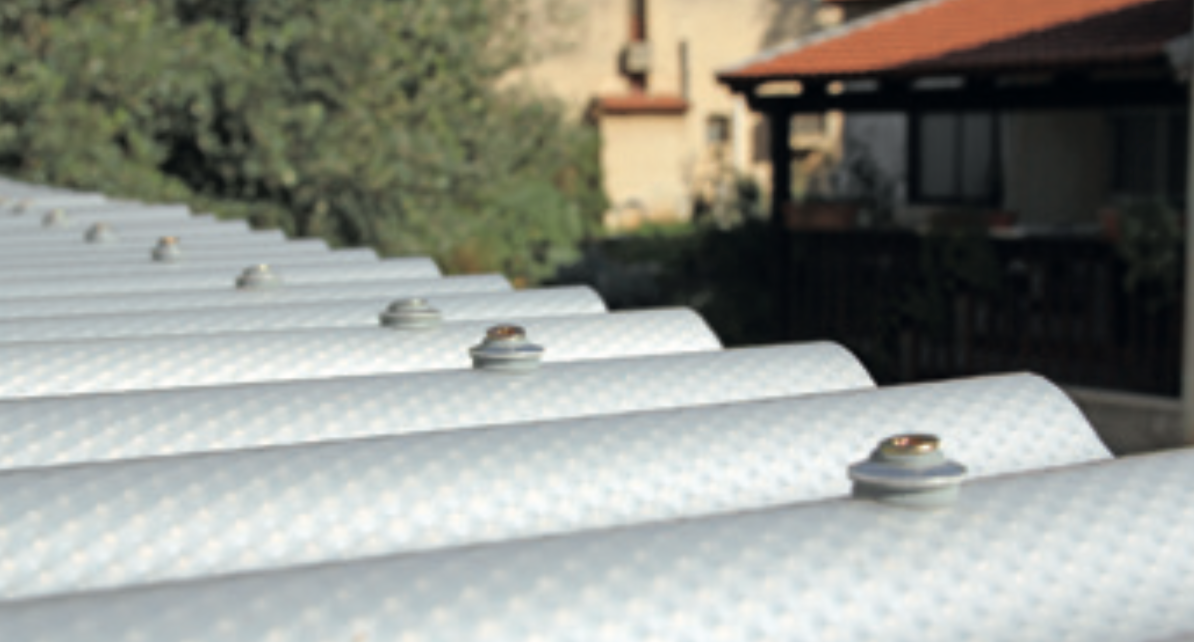 8/3”Iron Profile Galvanised Steel Sheet 24SWG