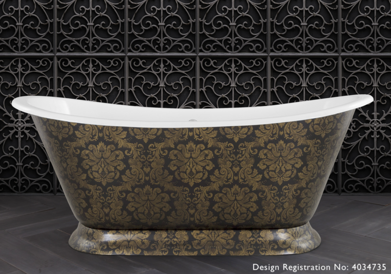 Hurlingham Leather Exterior of Bath - Includes Material