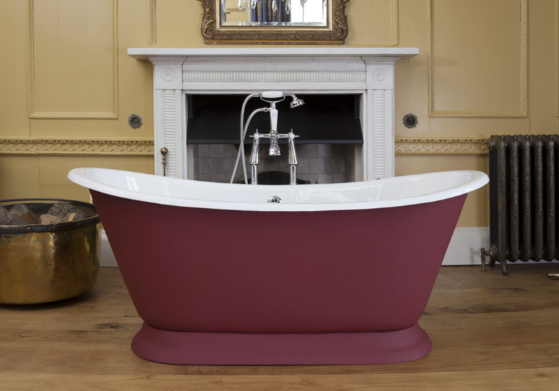 Hurlingham Leather Exterior of Bath - Includes Material