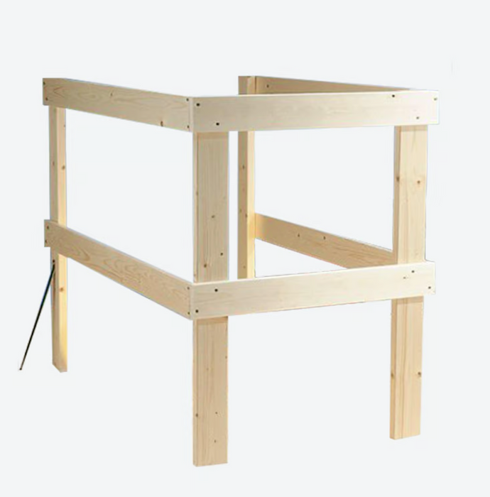 Loft ladder balustrade