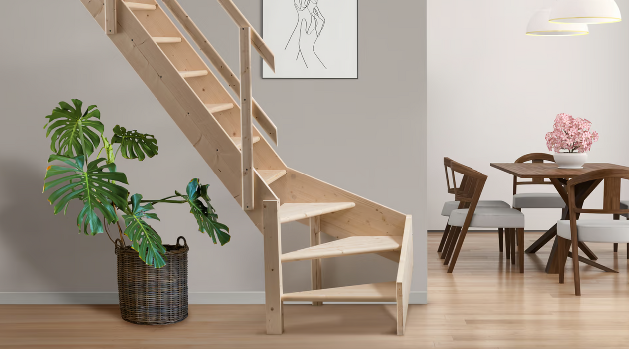 Handrail banister for stairs Amsterdam, Lisbon and Normandie