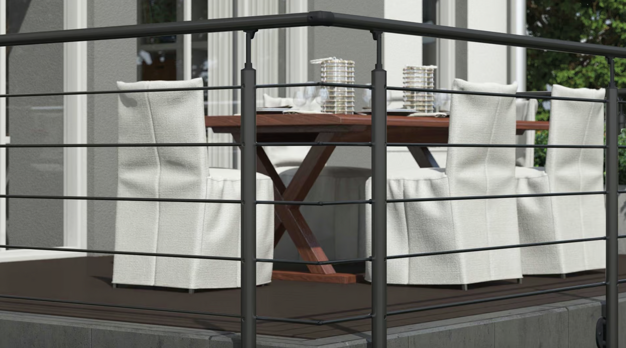 Balustrade kit CLEAN Black