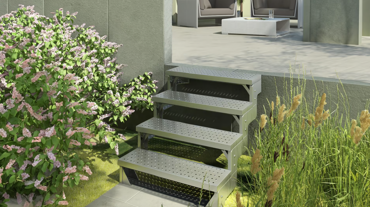 Outdoor metal Staircase GARDENTOP