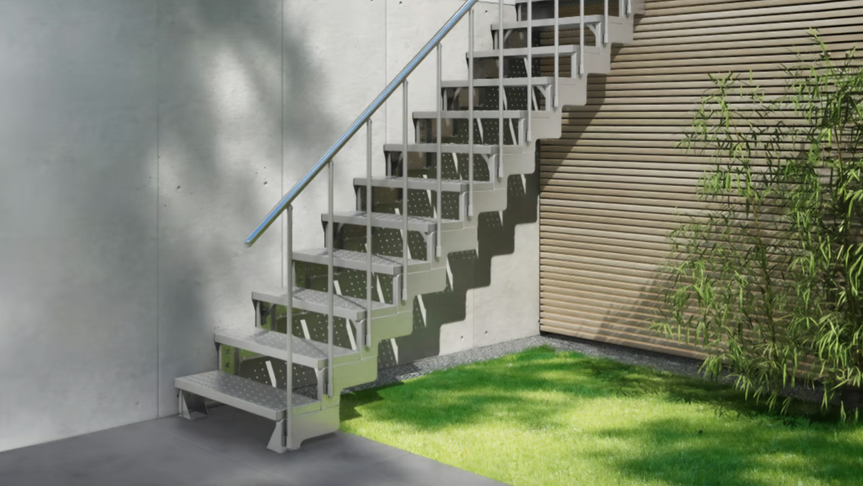 Outdoor metal Staircase GARDENTOP