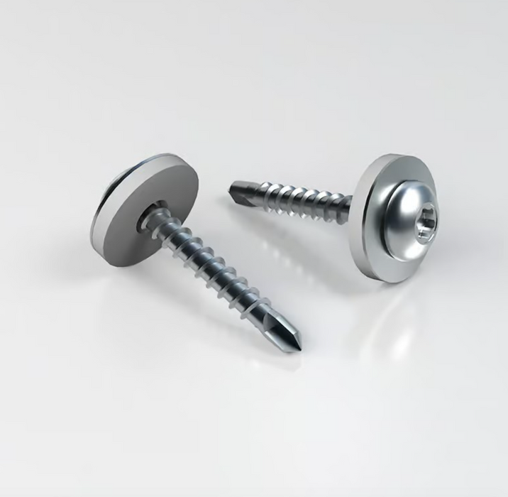 Poly X Modular Polycarbonate Roof Sheet Fixings (Pack of 50)