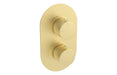 Seren Round Shower Valve & Kit Pack 1 - Brushed Brass