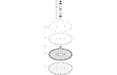 Seren Round Showerhead - Chrome