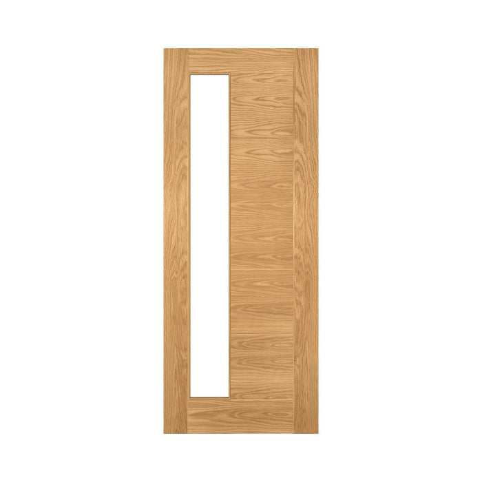 Deanta Seville Prefinished Oak Side Lite Glazed Door
