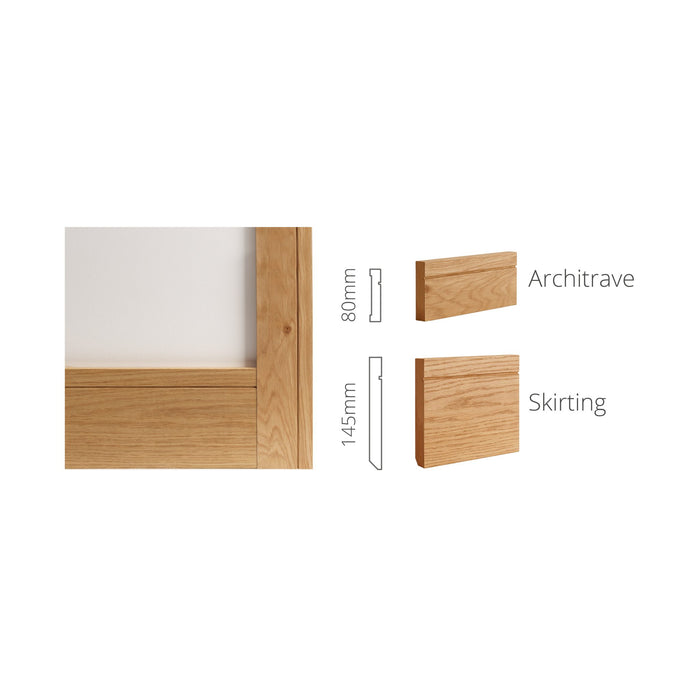 Deanta Oak Shaker Skirting