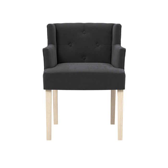 Shay  Winged Chair with Arms