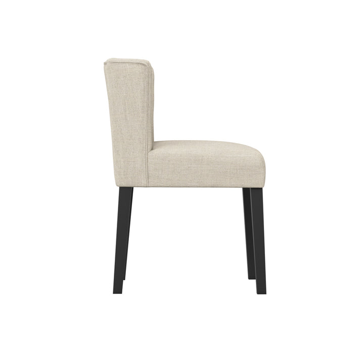 Shay Winged Dining Chair Without Arms
