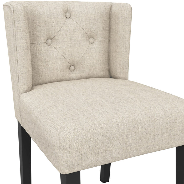 Shay Winged Dining Chair Without Arms