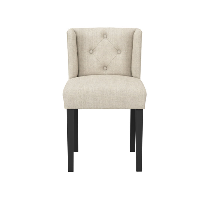 Shay Winged Dining Chair Without Arms