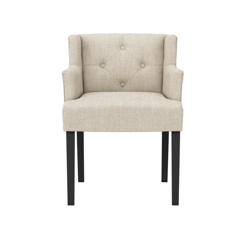 Shay  Winged Chair with Arms
