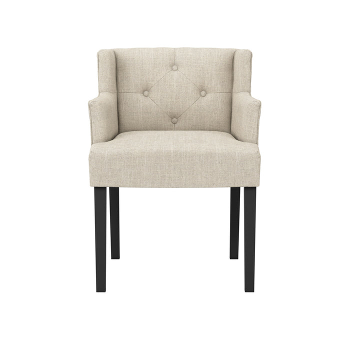 Shay  Winged Chair with Arms