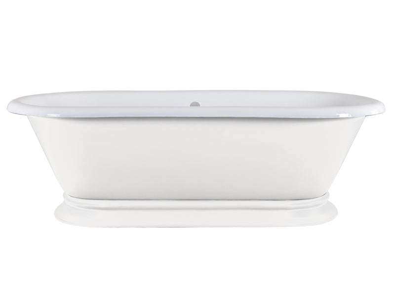 Hurlingham Shikara Freestanding Cast Iron Bath 1820 x 810mm 0TH